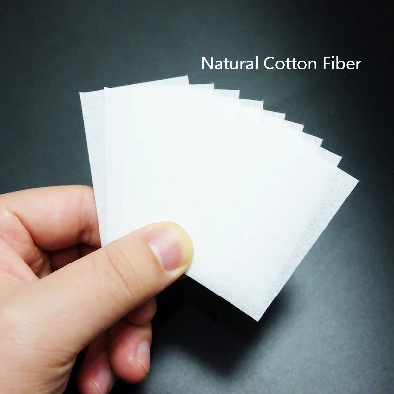 100/200/300Pcs Nail Wipe Cotton Pads Gel Nail Polish Acrylic Remover Lint Free Cotton Nail Wipes